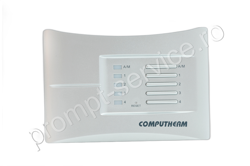 Termostat centrala termica Computherm Q5RF wireless (fara fir), neprogramabil, pana la 4 zone - imagine 3