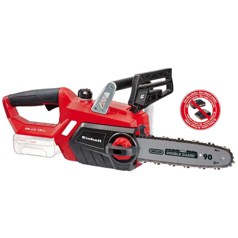 Fierastrau electric cu lant (drujba) fara fir Einhell, GE-LC 18 Li Solo, lama Oregon 25 cm - imagine 2