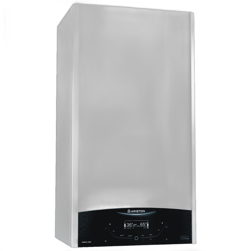 Centrala termica Ariston GENUS ONE+ 24, capacitate 24 kW, afisaj LCD, ACM instant - imagine principală