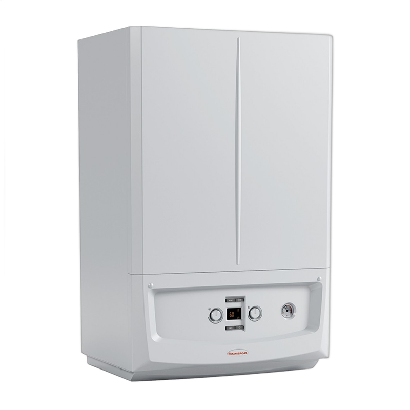 Centrala termica Immergas Victrix Zeus 25 kW, boiler inox incorporat 45 litri, kit evacuare inclus - imagine principală