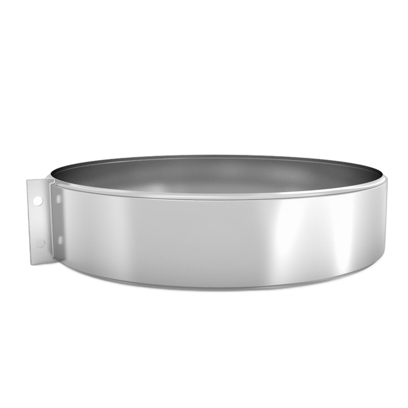 Kit cos de fum din inox, 6 m, diametru 160 mm, suspendat - imagine 2