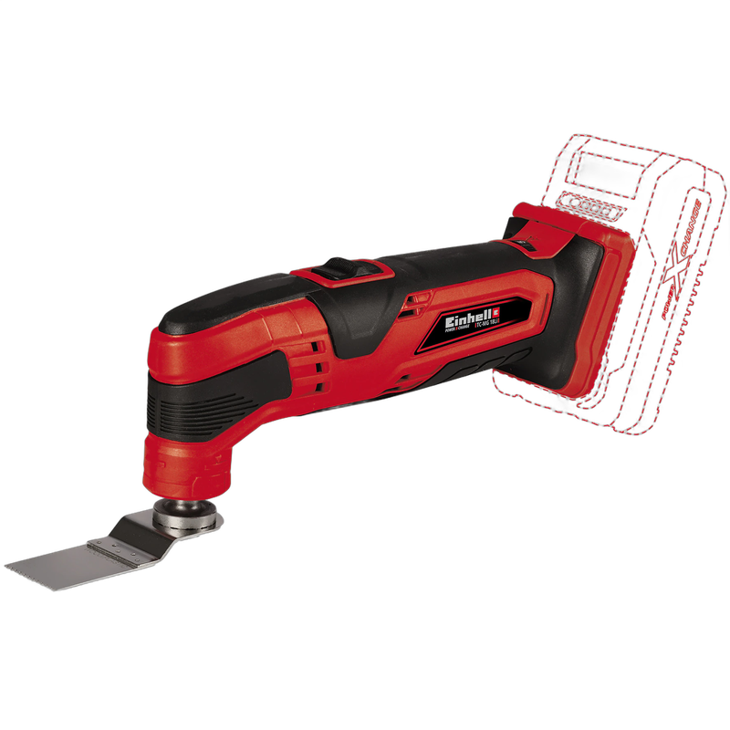 Unealta multifunctionala Einhell TC-MG 18 Li-Solo, slefuire, decupare, fara acumulator - imagine 2