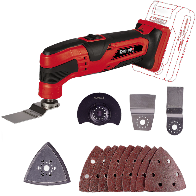 Unealta multifunctionala Einhell TC-MG 18 Li-Solo, slefuire, decupare, fara acumulator - imagine principală