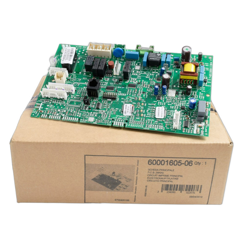 Placa electronica  pentru centrala termica Ariston, cod piesa 60001605-06 - imagine principală