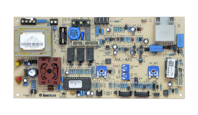 Placa electronica centrala termica Immergas Nike Star led,Eolo Star cod piesa 1.015643 - imagine principală