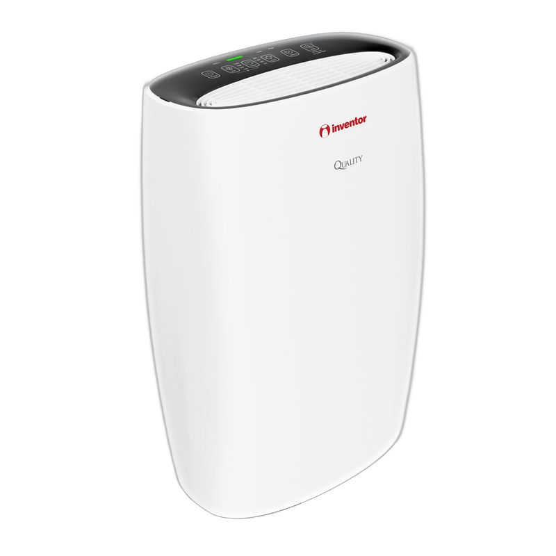 Purificator aer casnic Inventor Quality 300, Filtru Hepa, Ionizator, Indicator calitate aer, Mod Sleep, Alb - imagine 3