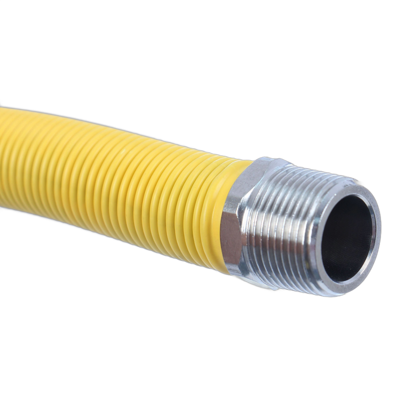 Racord extensibil gaz din inox Everline, 3/4 FI-FE, 30-60 cm - imagine 2