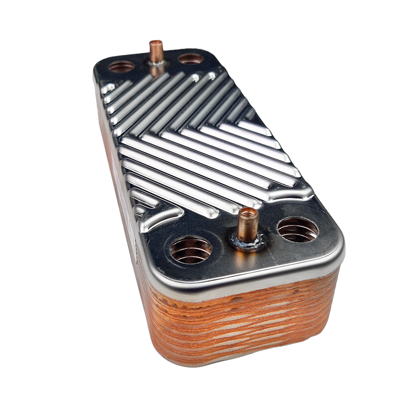 Schimbator in placi centrala termica Viessmann Vitodens, cod piesa 7859038 - imagine 2