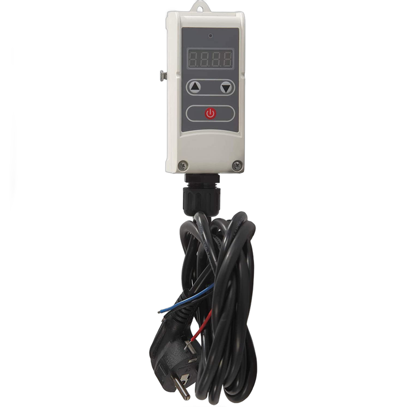 Termostat digital cu senzor contact Computherm WRP-100GD, Control pompa circulatie, Functie anti-inghet, Anti-blocare - imagine 2