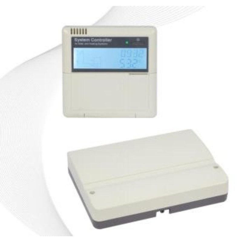 Pachet solar cu panou vidat Sontec pentru 7 - 8   persoane reg