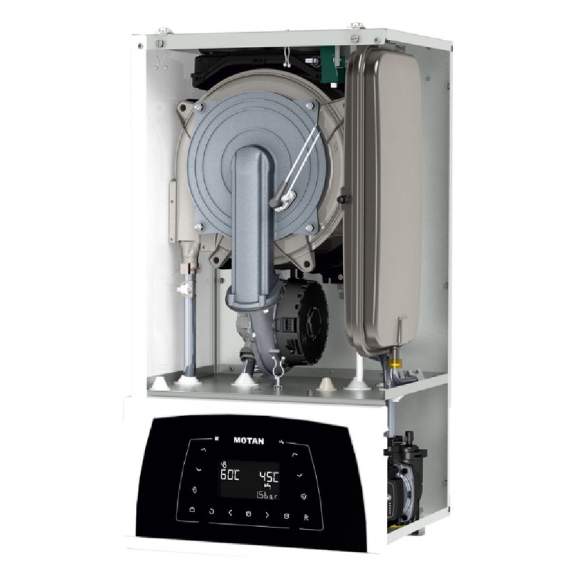 Centrala termica in condensare Motan Condens Plus 100 25 C38GC25V1, 25kW, incalzire si ACM