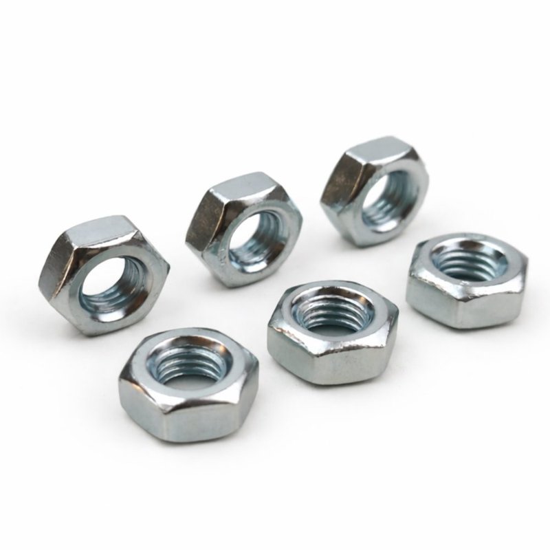 Pachet piulite hexagonale Chavesbao DIN 934 Zn M8 (cutie de 200 bucati)- 3