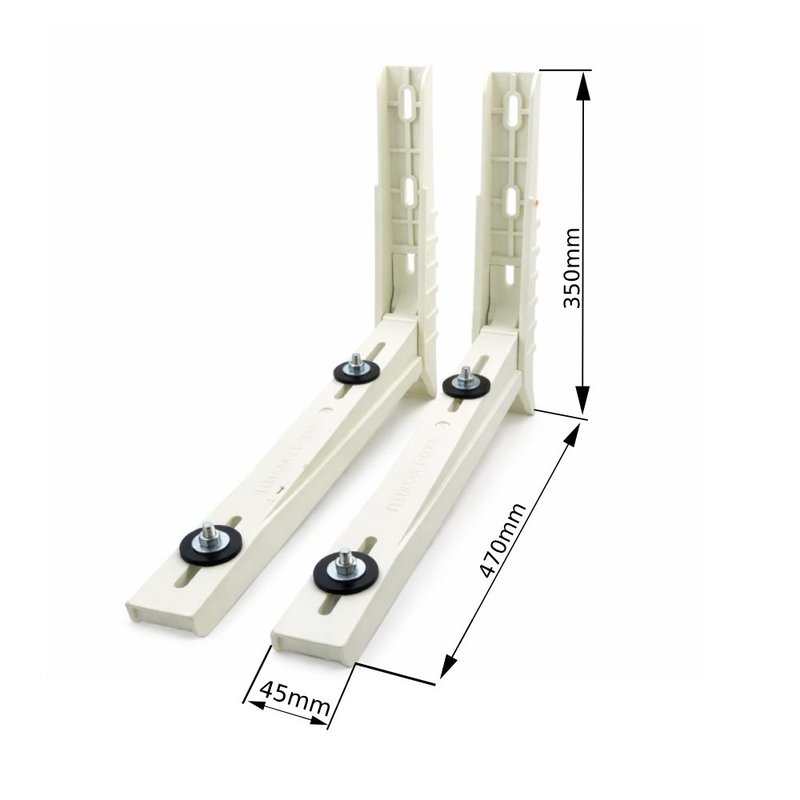 Set console AC poliamida ABS 350 x 470 mm (setul contine 2 brate) - 3
