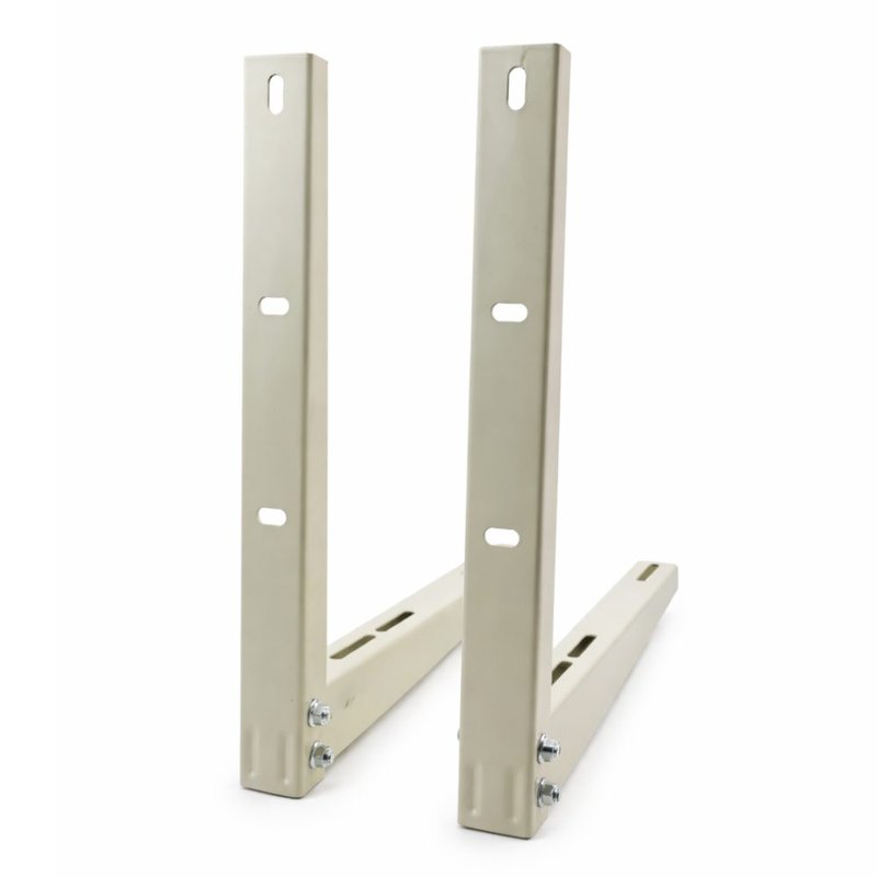 Set console AC rabatibile metal albe 410 x 470  (setul contine 2 brate) - spate